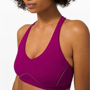 LLL Arise Bra C/D (deep fuschia *shine*)